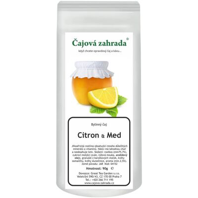 Čajová zahrada Čajová záhrada Rooibos Citrón & Med 500 g Čajová zahrada Čajová záhrada Rooibos Citrón & Med 500 g