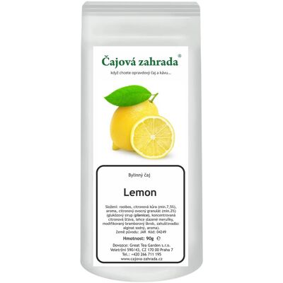 Čajová zahrada Čajová záhrada Rooibos Lemon – Citrón 90 g Čajová zahrada Čajová záhrada Rooibos Lemon – Citrón 90 g