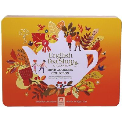 English Tea Shop Plechová kazeta Ovocných čajov, 36 vrecúšok English Tea Shop Plechová kazeta Ovocných čajov, 36 vrecúšok