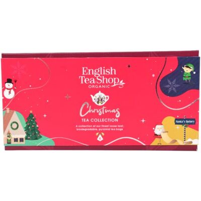 English Tea Shop Vianočný stromček, 6 figúrok, 6 pyramídok, Červené Kúzla English Tea Shop Vianočný stromček, 6 figúrok, 6 pyramídok, Červené Kúzla