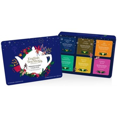 English Tea Shop Prémiová modrá darčeková súprava 54 g, 36 ks bio English Tea Shop Prémiová modrá darčeková súprava 54 g, 36 ks bio