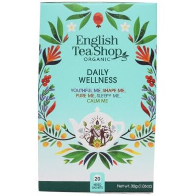 English Tea Shop Súprava Každodenné Wellness 30 g, 20 ks bio ETS20 English Tea Shop Súprava Každodenné Wellness 30 g, 20 ks bio ETS20