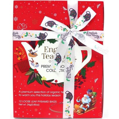 English Tea Shop Červená vianočná kolekcia 24 g, 12 ks bio ETS12 English Tea Shop Červená vianočná kolekcia 24 g, 12 ks bio ETS12