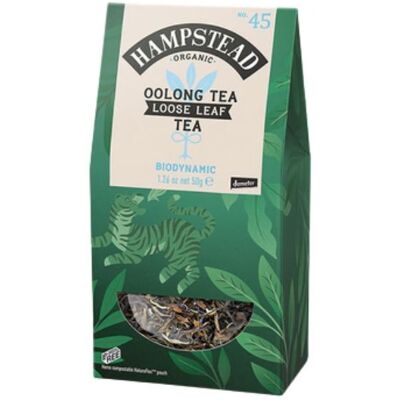 Hampstead Tea BIO Oolong Zelený sypaný čaj 50 g Hampstead Tea BIO Oolong Zelený sypaný čaj 50 g