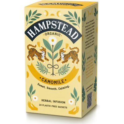 Hampstead Tea BIO Kamilkový čaj 20 ks Hampstead Tea BIO Kamilkový čaj 20 ks