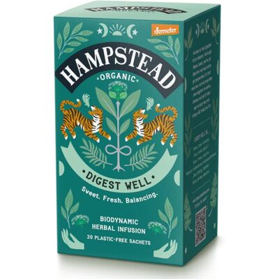 Hampstead Tea BIO Feniklový čaj s mätou 20 ks Hampstead Tea BIO Feniklový čaj s mätou 20 ks