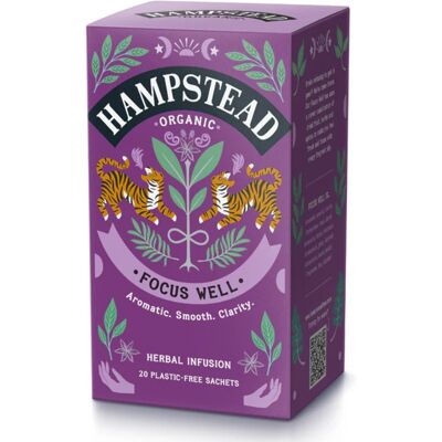 Hampstead Tea BIO Chai zmes orientálneho korenia 20 ks Hampstead Tea BIO Chai zmes orientálneho korenia 20 ks