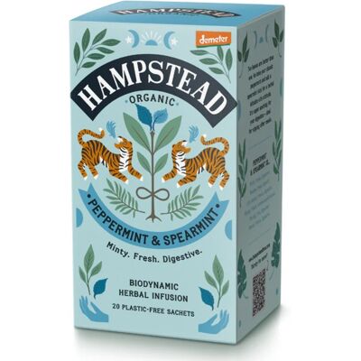 Hampstead Tea BIO Mätový čaj 20 ks Hampstead Tea BIO Mätový čaj 20 ks
