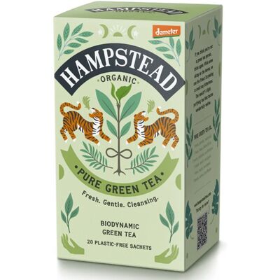 Hampstead Tea BIO zelený čaj 20 ks Hampstead Tea BIO zelený čaj 20 ks