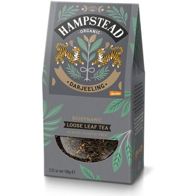 Hampstead Tea BIO Darjeeling sypaný čaj 100 g Hampstead Tea BIO Darjeeling sypaný čaj 100 g