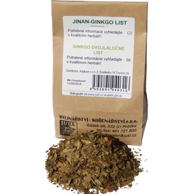 JUKL Jinan – Ginkgo list 50 g JUKL Jinan – Ginkgo list 50 g