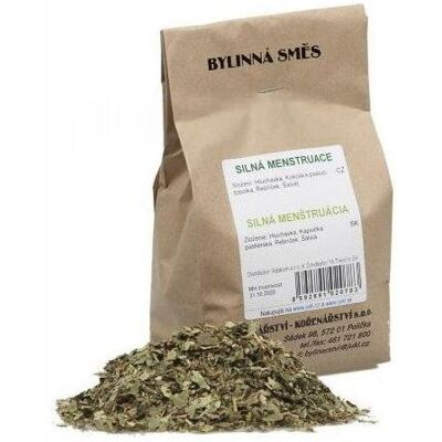 JUKL Bylinkový čaj Silná menštruácia 100 g JUKL Bylinkový čaj Silná menštruácia 100 g