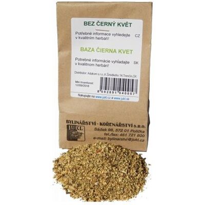 Jukl Baza čierna kvet, 50 g Jukl Baza čierna kvet, 50 g