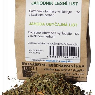 Jukl Jahodník lesný list, 50 g Jukl Jahodník lesný list, 50 g