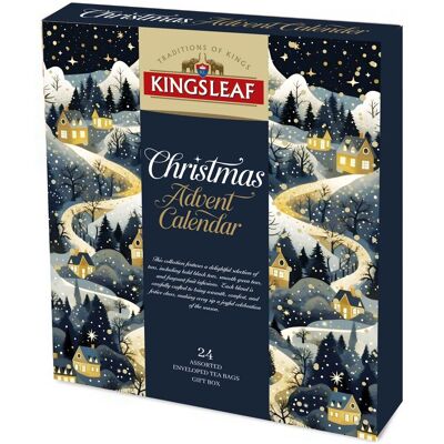 Basilur Kingsleaf Xmas Advent Calendar 14× 1,8 g, 8× 2 g, 2× 1,5 g Basilur Kingsleaf Xmas Advent Calendar 14× 1,8 g, 8× 2 g, 2× 1,5 g