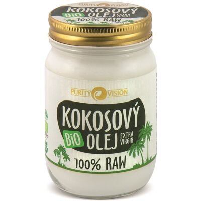 PURITY VISION RAW Kokosový olej BIO 370 ml PURITY VISION RAW Kokosový olej BIO 370 ml
