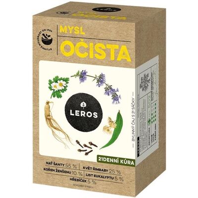 LEROS Myseľ očista 21× 1,3 g LEROS Myseľ očista 21× 1,3 g