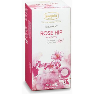 Ronnefeldt Teavelope Rose Hip BIO 25 porcií Ronnefeldt Teavelope Rose Hip BIO 25 porcií