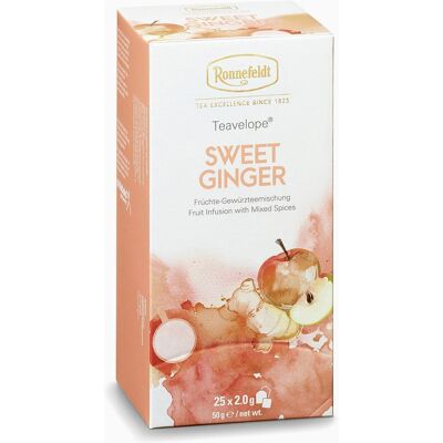 Ronnefeldt Teavelope Sweet Ginger 25 porcií Ronnefeldt Teavelope Sweet Ginger 25 porcií