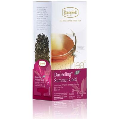 Ronnefeldt JOY OF TEA Darjeeling Summer gold BIO 15 porcií Ronnefeldt JOY OF TEA Darjeeling Summer gold BIO 15 porcií
