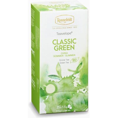 Ronnefeldt Teavelope Classic Green BIO 25 porcií Ronnefeldt Teavelope Classic Green BIO 25 porcií