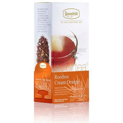 Ronnefeldt JOY OF TEA Rooibos Cream Orange 15 porcií Ronnefeldt JOY OF TEA Rooibos Cream Orange 15 porcií