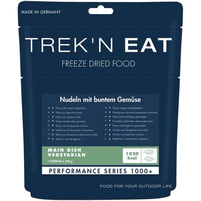 Trek'n eat Cestoviny s farebnou zeleninovou zmesou 1000+ kcal Trek'n eat Cestoviny s farebnou zeleninovou zmesou 1000+ kcal