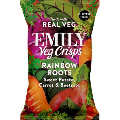 Nurture Brands Emily Veg Crisps, Zeleninové chipsy 100 g Nurture Brands Emily Veg Crisps, Zeleninové chipsy 100 g