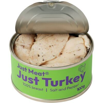 Just Meat Just Turkey 100 g salt and pepper Just Meat Just Turkey 100 g salt and pepper