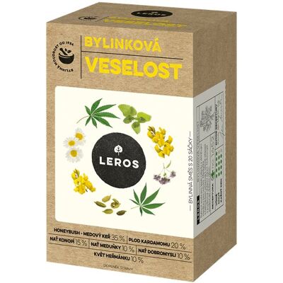 Leros Bylinková veselosť 20× 1,8 g Leros Bylinková veselosť 20× 1,8 g