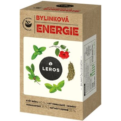 Leros Bylinková energia 20× 2 g Leros Bylinková energia 20× 2 g