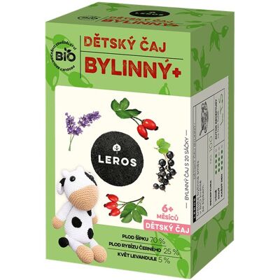 Leros BIO Detský čaj Bylinný 20× 2 g Leros BIO Detský čaj Bylinný 20× 2 g