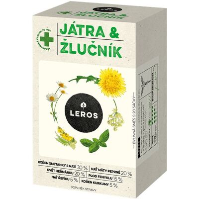 Leros – Pečeň & žlčník, 20× 1,5 g Leros – Pečeň & žlčník, 20× 1,5 g
