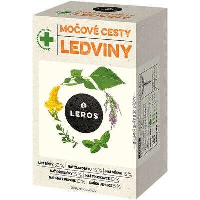 Leros Močové cesty, obličky 20× 1,5 g Leros Močové cesty, obličky 20× 1,5 g