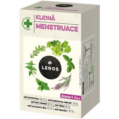 Leros Pokojná menštruácia 20× 1,5 g Leros Pokojná menštruácia 20× 1,5 g