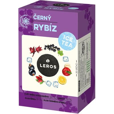 Leros Čajový večierok Čierne ríbezle Icea Tea 20× 2 g Leros Čajový večierok Čierne ríbezle Icea Tea 20× 2 g