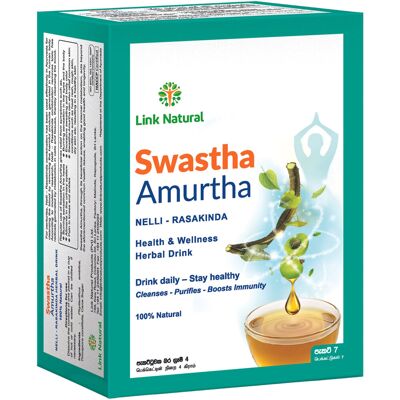 Link Natural Products Swastha Amurtha Bylinný nápoj sáčky 7 × 4 g Link Natural Products Swastha Amurtha Bylinný nápoj sáčky 7 × 4 g