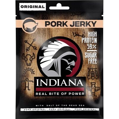 INDIANA Jerky pork (bravčové) Original 25 g INDIANA Jerky pork (bravčové) Original 25 g