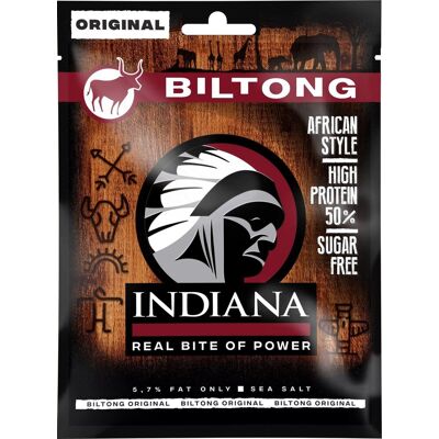 Indiana Biltong Original hovädzie 25 g Indiana Biltong Original hovädzie 25 g
