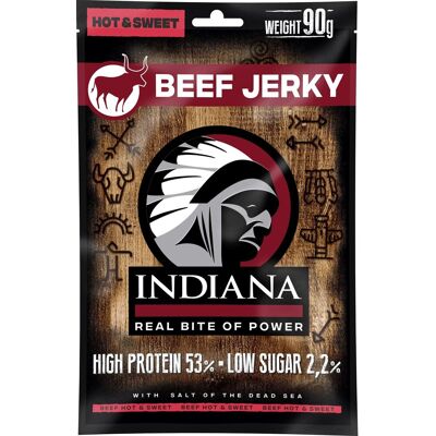 Indiana hovädzie Hot & Sweet 90 g Indiana hovädzie Hot & Sweet 90 g