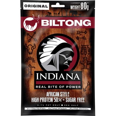 Indiana Biltong hovädzie Originál 80 g Indiana Biltong hovädzie Originál 80 g
