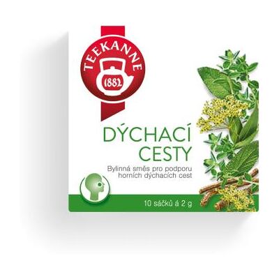 Teekanne Dýchacie cesty a hrdlo 10× 2 g Teekanne Dýchacie cesty a hrdlo 10× 2 g