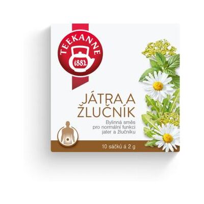 Teekanne Pečeň a žlčník 10× 2 g Teekanne Pečeň a žlčník 10× 2 g