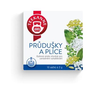 Teekanne Priedušky a pľúca 10× 2 g Teekanne Priedušky a pľúca 10× 2 g
