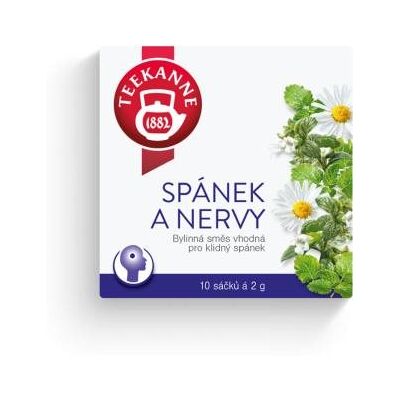 Teekanne Spánok a nervy 10× 2 g Teekanne Spánok a nervy 10× 2 g
