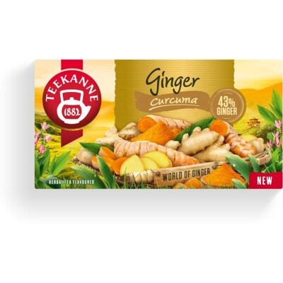 Teekanne Zázvor kurkuma 20× 1,7 g Teekanne Zázvor kurkuma 20× 1,7 g