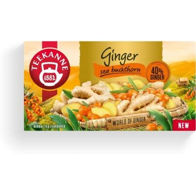 Teekanne Zázvor s rakytníkom 20× 1,75 g Teekanne Zázvor s rakytníkom 20× 1,75 g