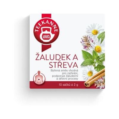 Teekanne Žalúdok a črevá 10× 2 g Teekanne Žalúdok a črevá 10× 2 g