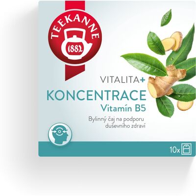 Teekanne Vitalita + koncentrácia 10× 1,8 g Teekanne Vitalita + koncentrácia 10× 1,8 g