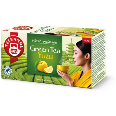 Teekanne Green Tea Yuzu 20 vreciek Teekanne Green Tea Yuzu 20 vreciek